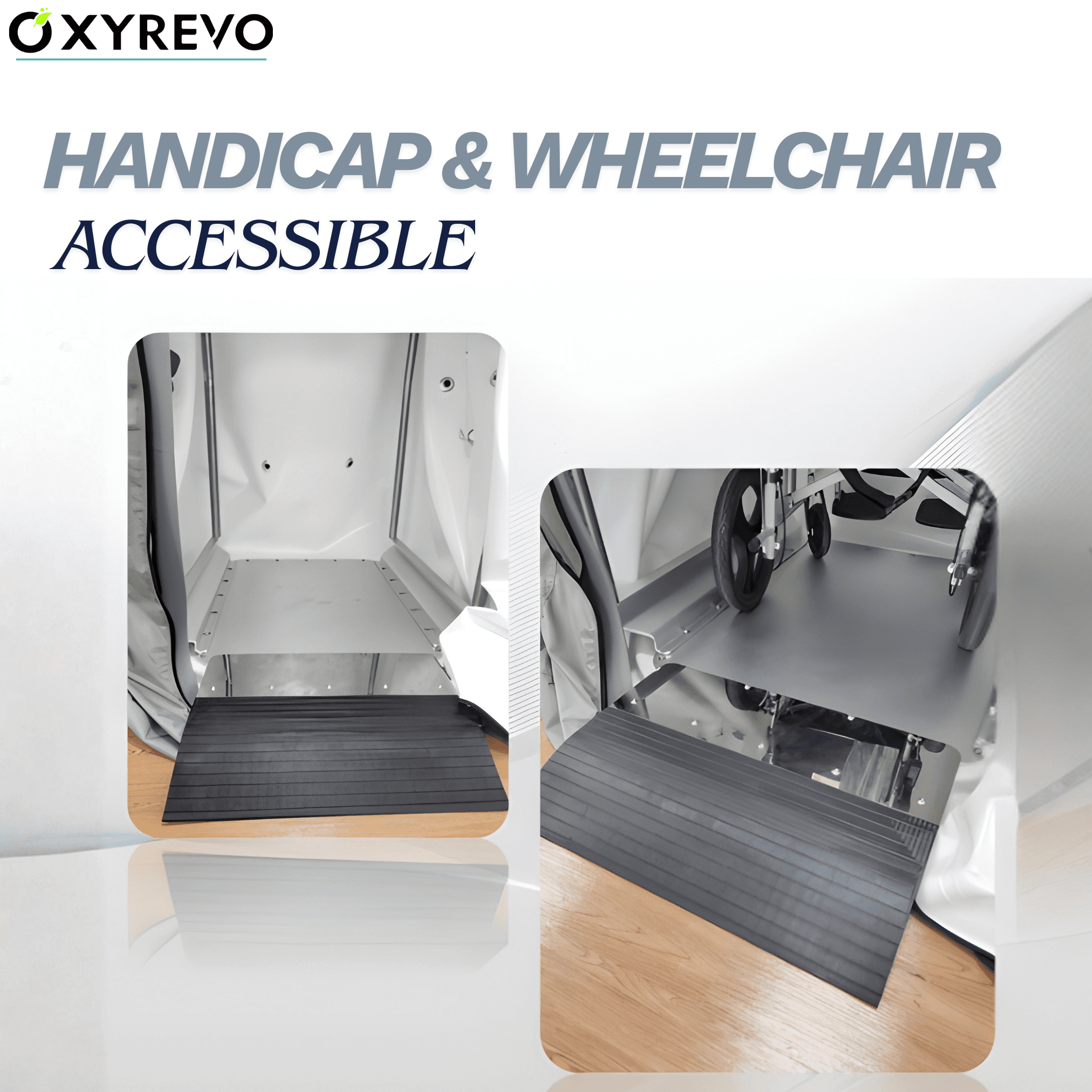 OxyRevo Heal40 1.4 ATA Wheelchair Hyperbaric Chamber OxyRevo