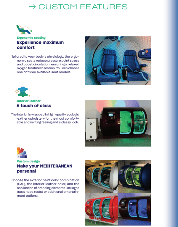 HPO Tech MEDITERRANEAN Hyperbaric Chamber HPO Tech