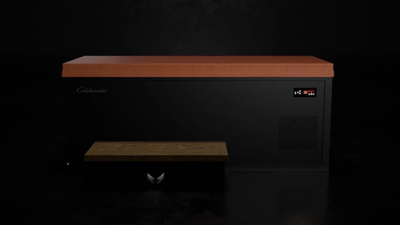 Colderatti Chieftain insulated cover in dark cognac