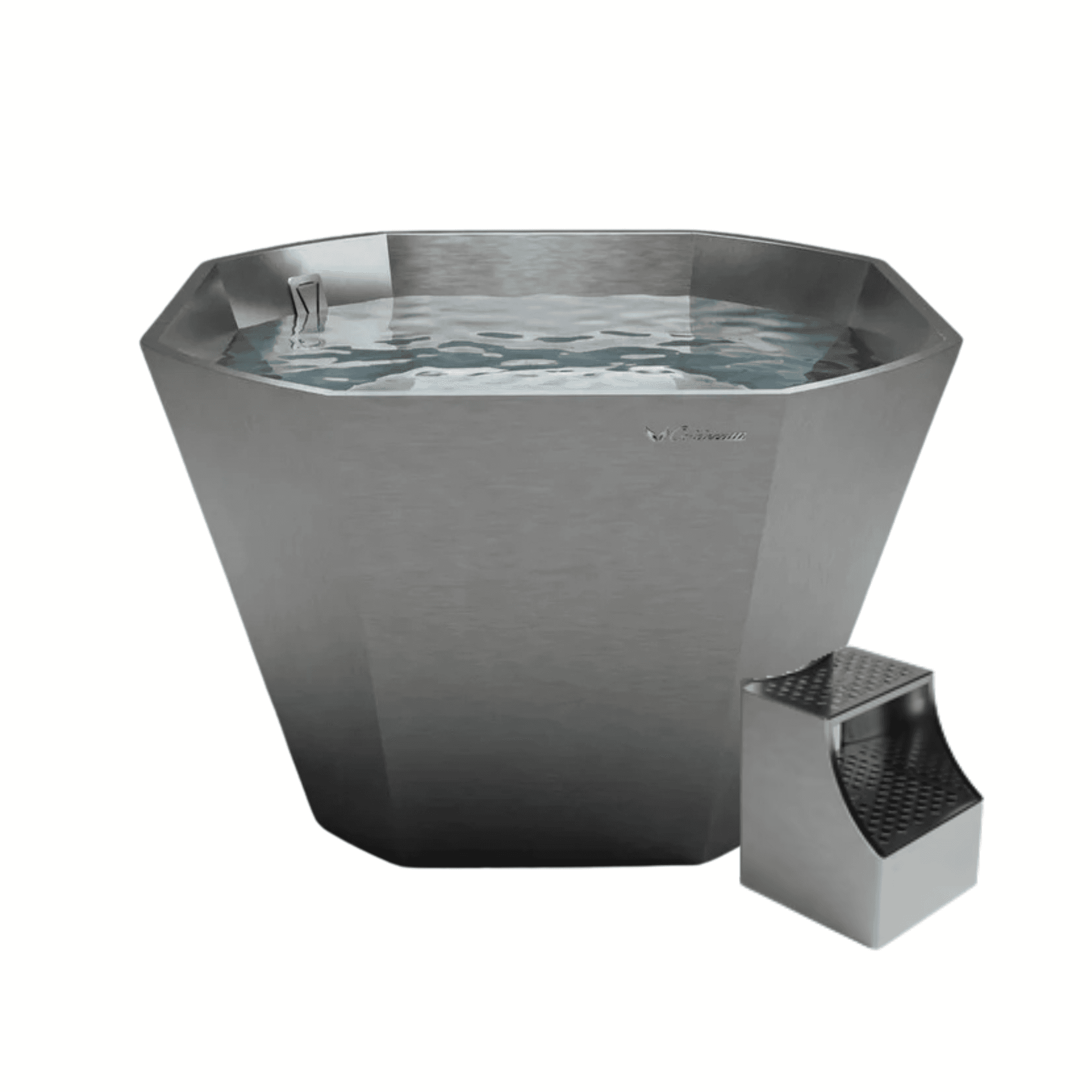 Colderatti custom stainless steel cold and hot recovery tub